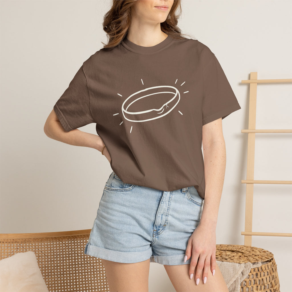 Glowing Halo Cream T-Shirt