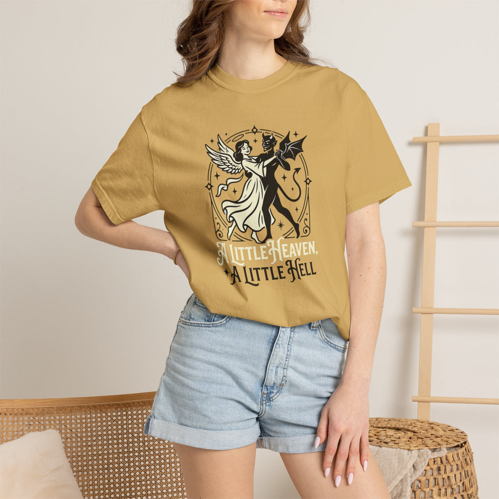 Little Heaven Hell Framed T-Shirt