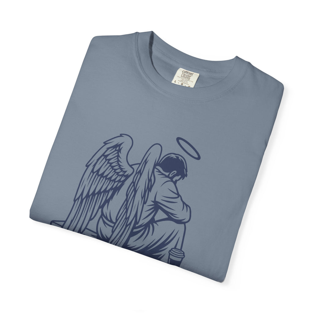Tired Angel With Coffee T-Shirt