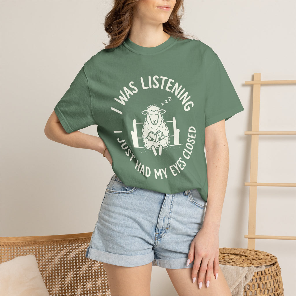 Listening Eyes Closed T-Shirt
