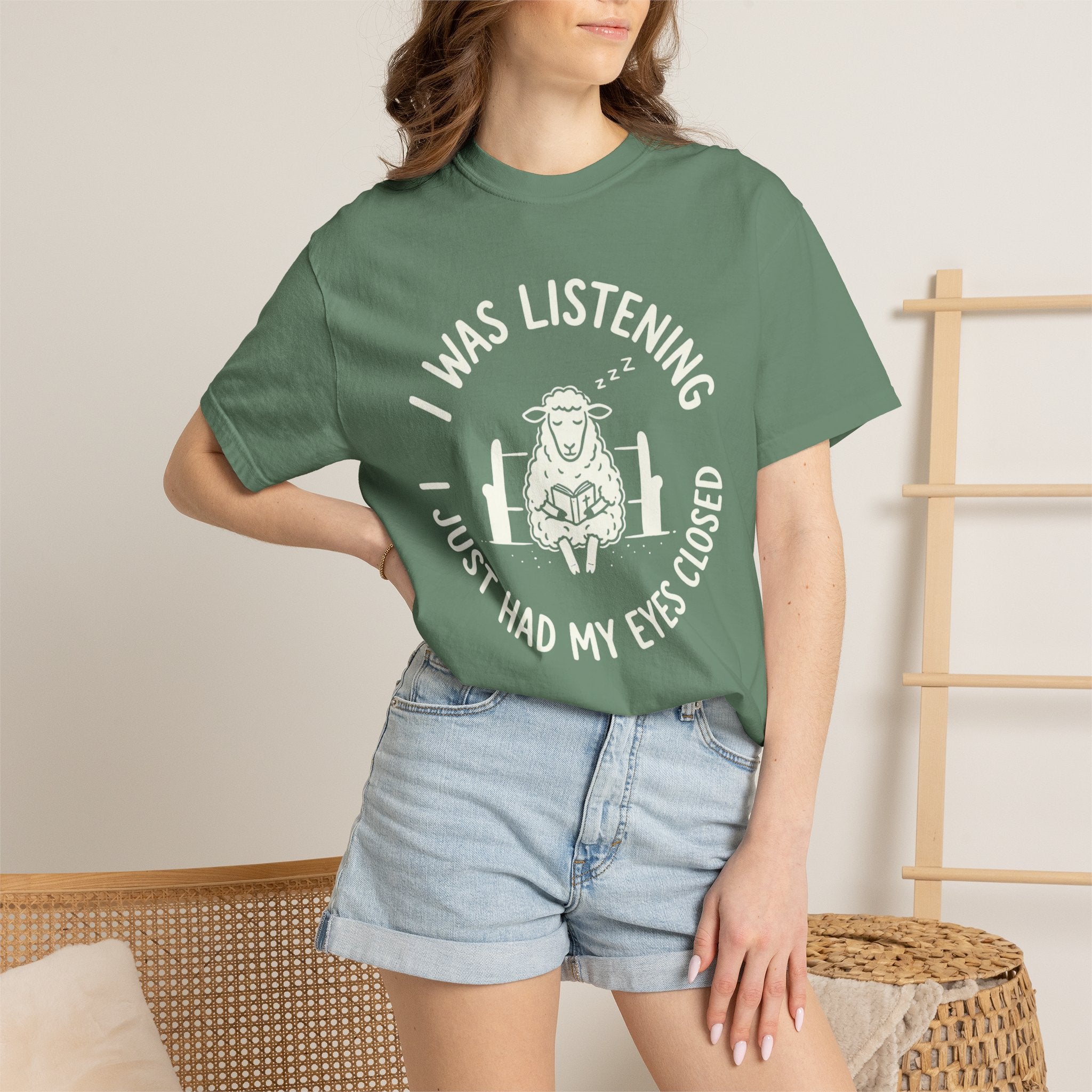 Listening Eyes Closed T-Shirt