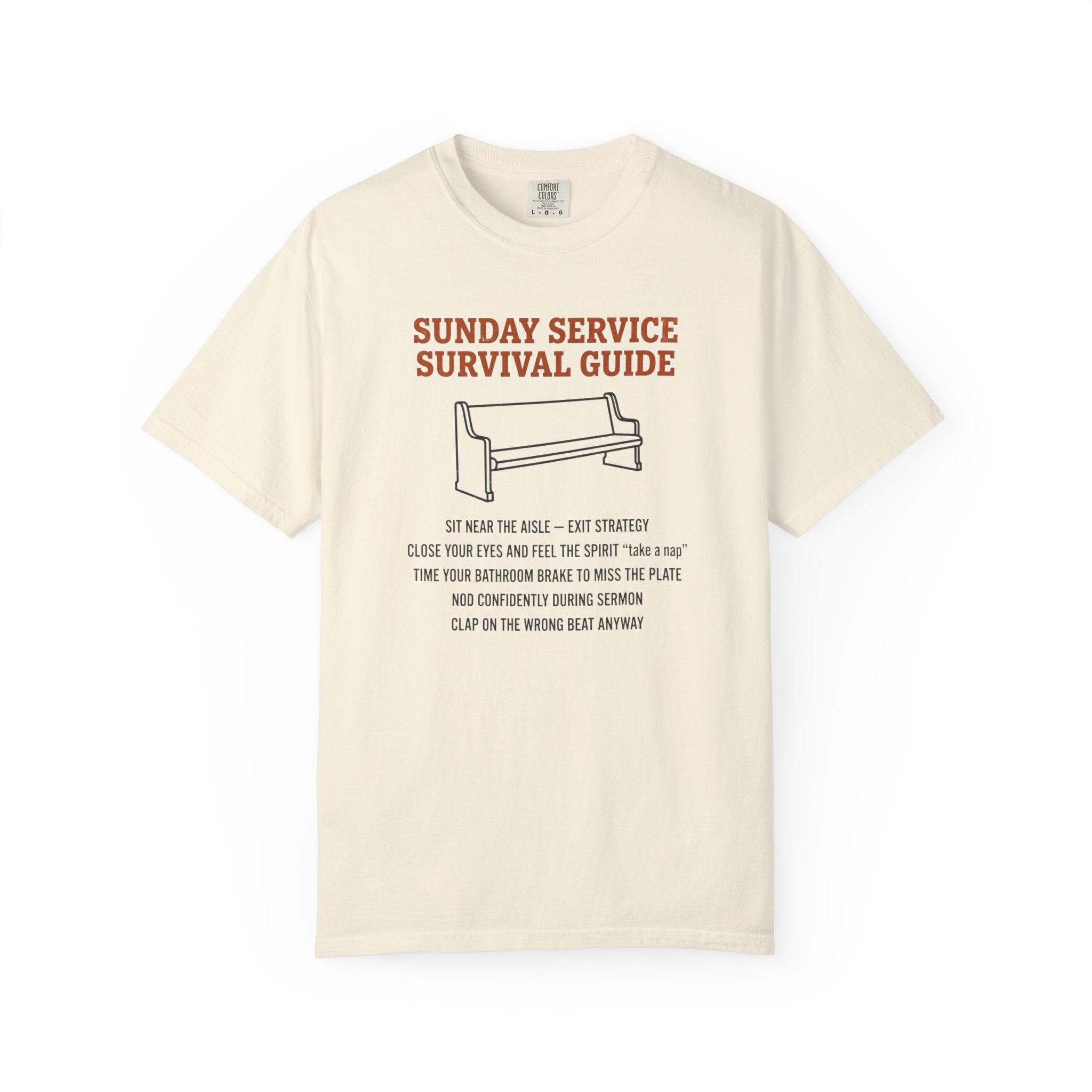 Sunday Service Survival Guide T-Shirt