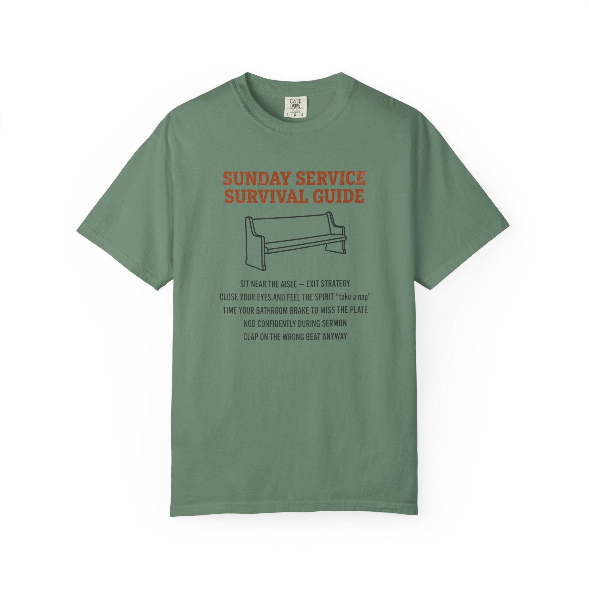 Sunday Service Survival Guide T-Shirt