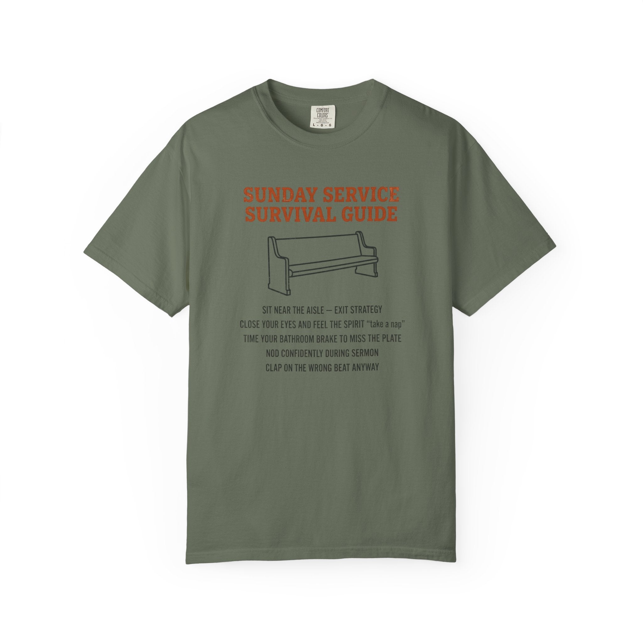 Sunday Service Survival Guide T-Shirt