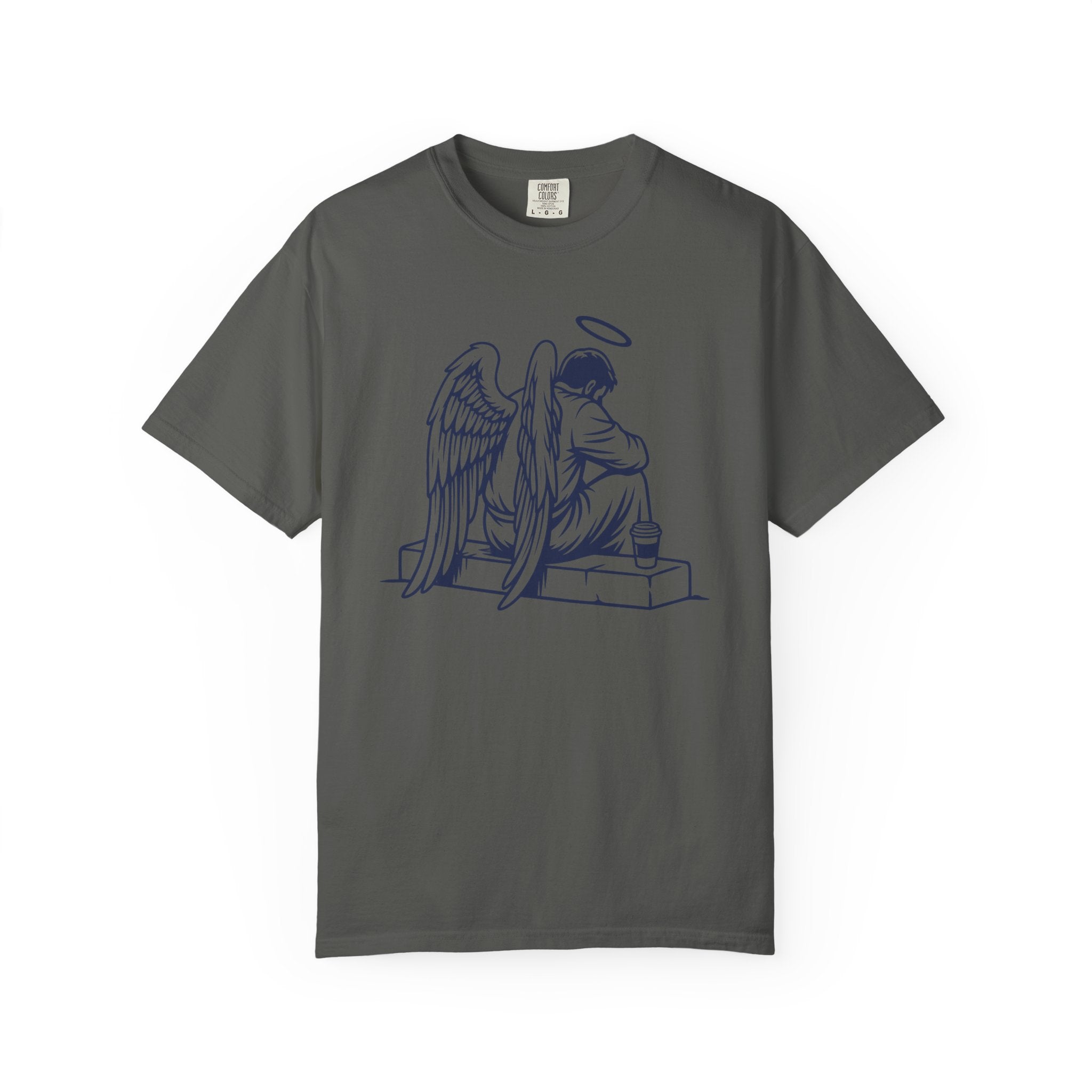 Tired Angel With Coffee T-Shirt