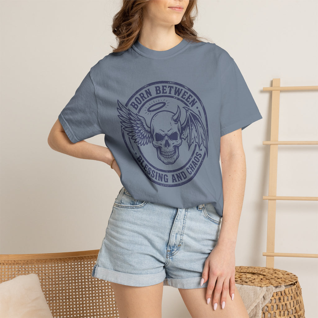 Born Between Blessing Chaos T-Shirt