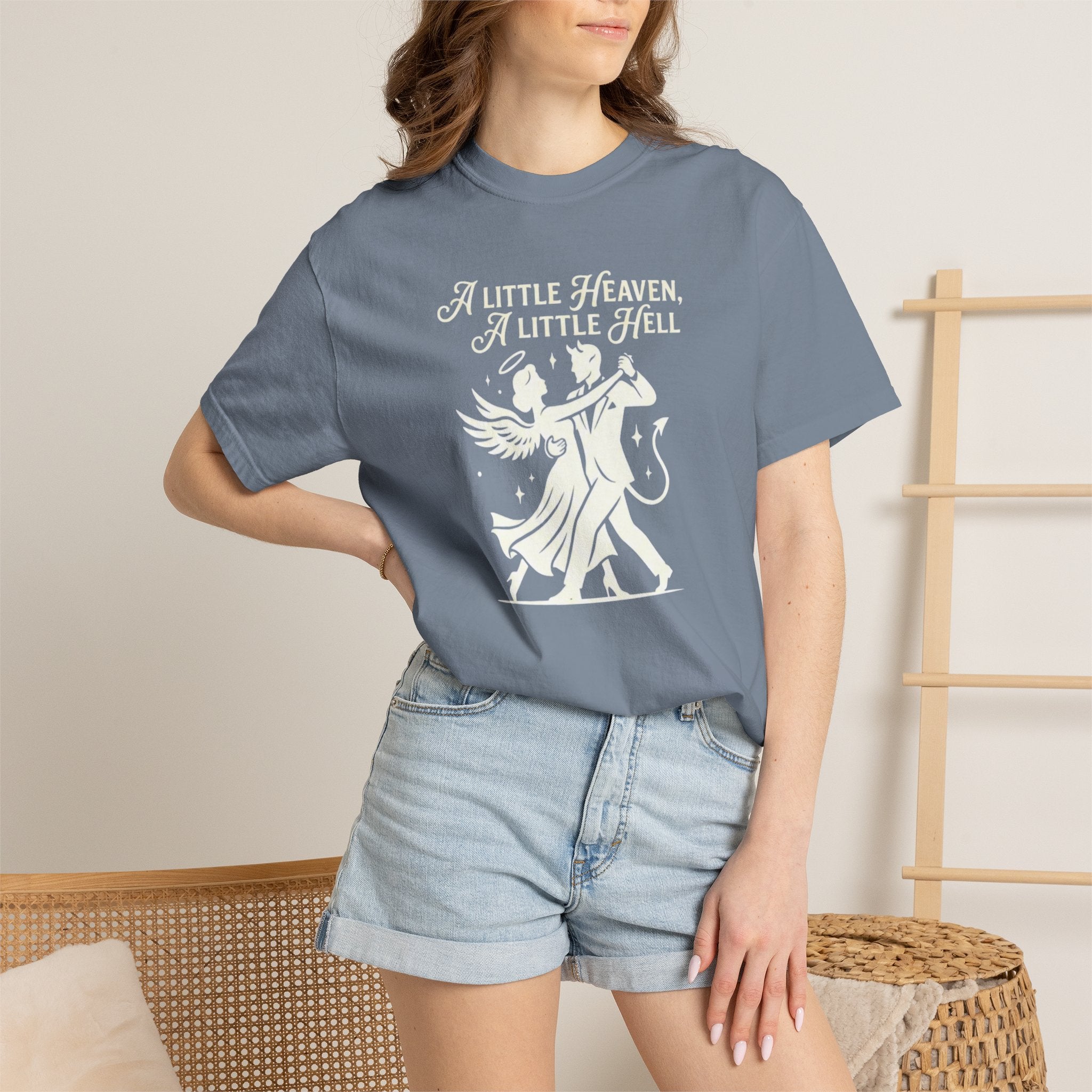 Little Heaven Hell Cream T-Shirt