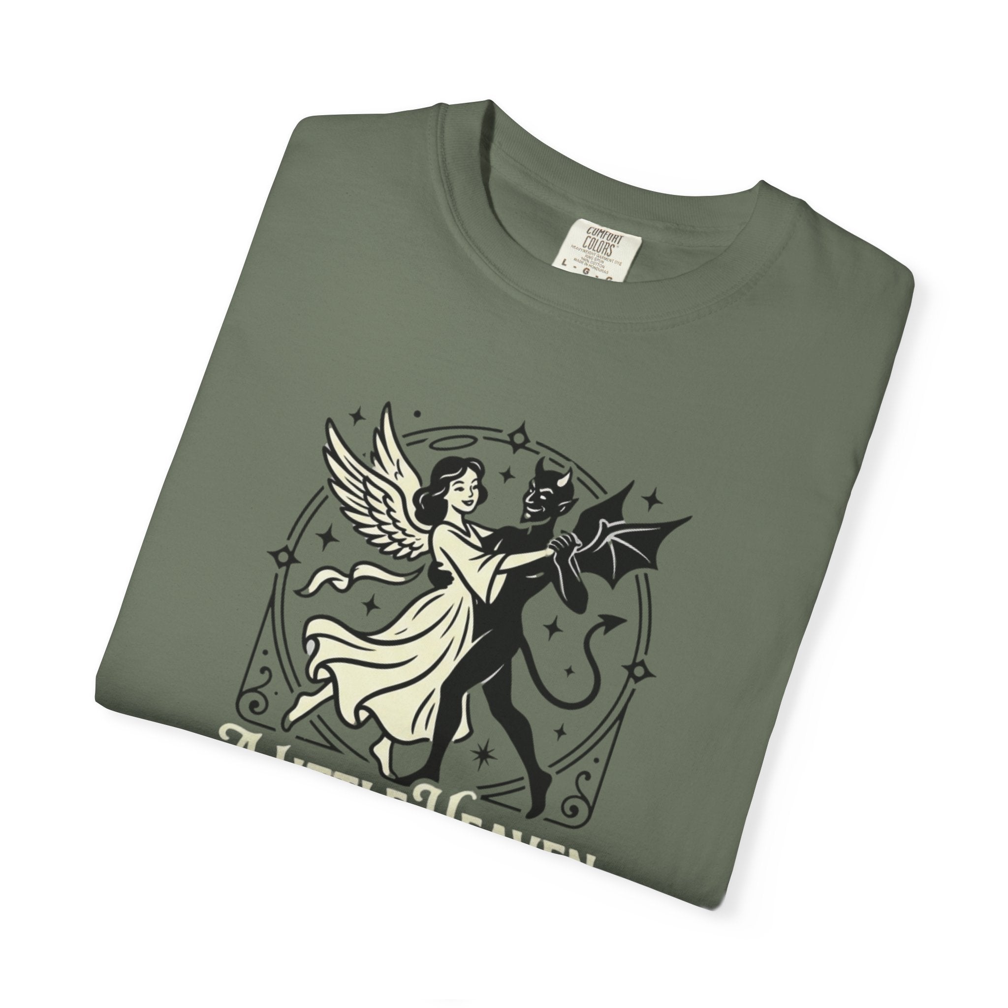 Little Heaven Hell Framed T-Shirt