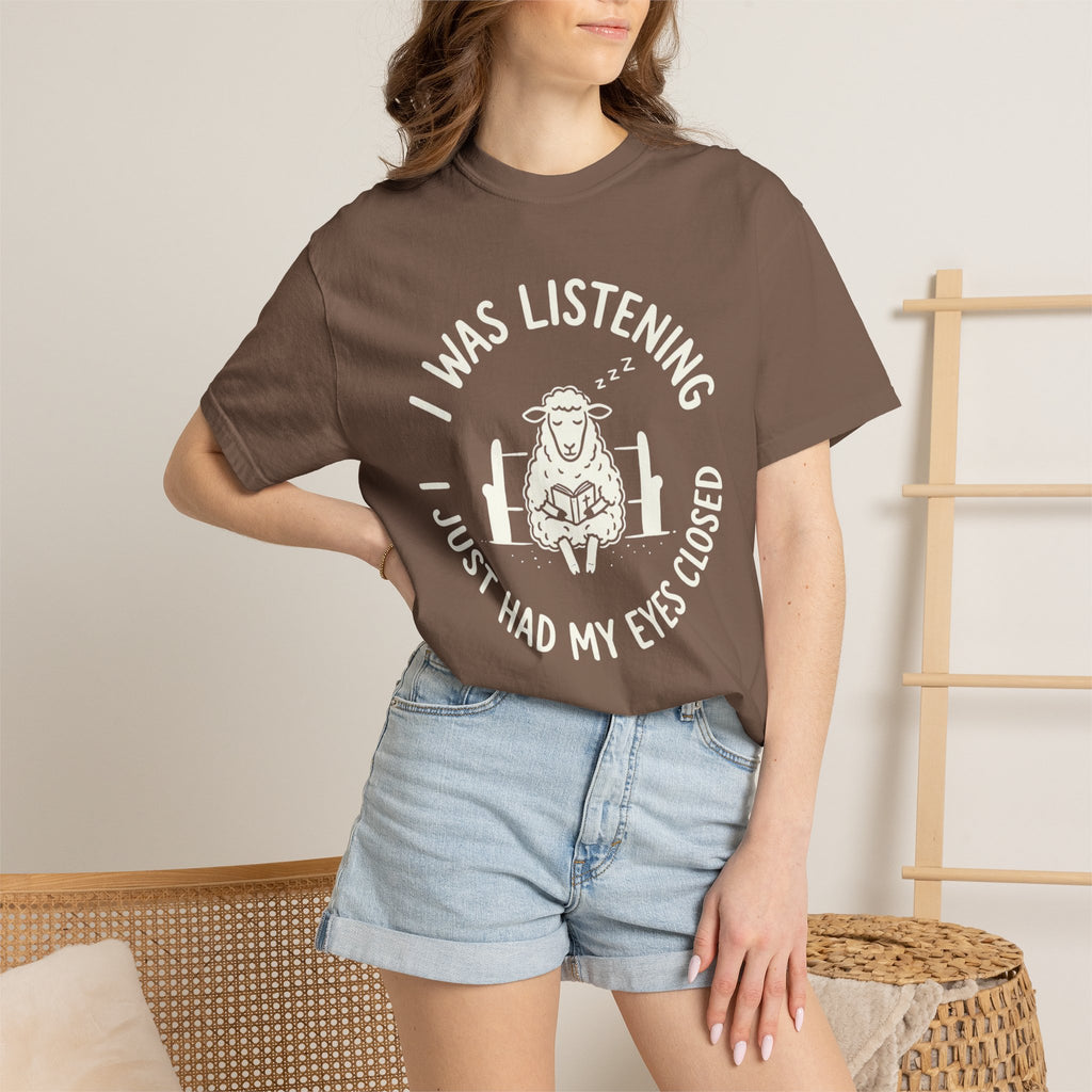 Listening Eyes Closed T-Shirt