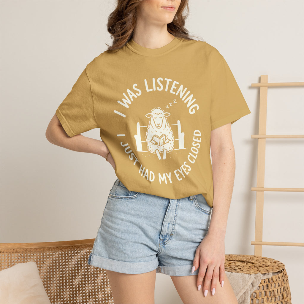 Listening Eyes Closed T-Shirt